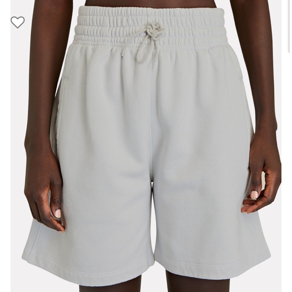 Agolde High Waist Boxing fleece Shorts